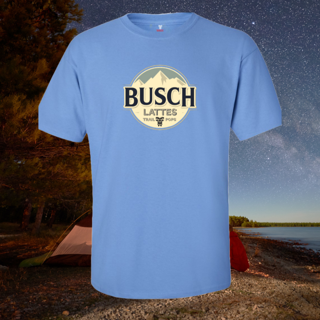 BUSCH LATTES Blue T-Shirt